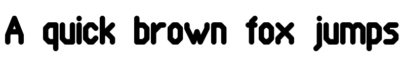 Preview of Pomcute Regular font