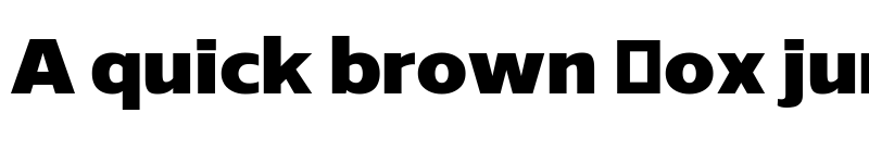 Preview of ponder-black black font