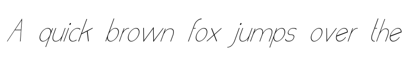 Preview of poor weekdays Italic font