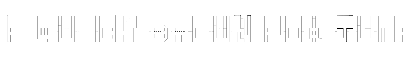 Preview of pop-up font Regular font