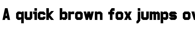 Preview of Pop Warner Regular font