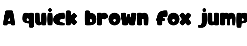 Preview of Popping-Cute Regular font