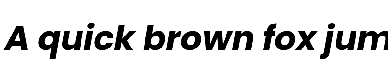 Preview of Poppins Bold Italic font