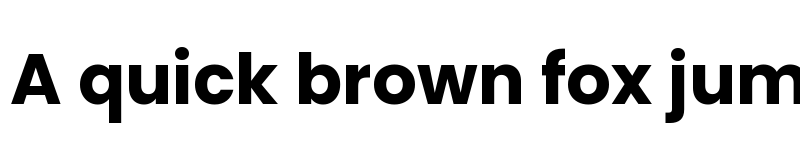 Preview of Poppins Bold font