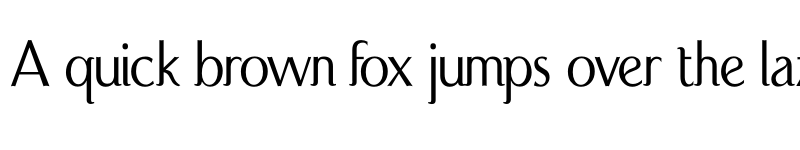 Preview of Port Credit Regular font