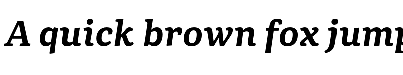 Preview of Portada Text SemiBold Italic font