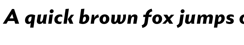 Preview of Portheras Test Extra Bold Italic font