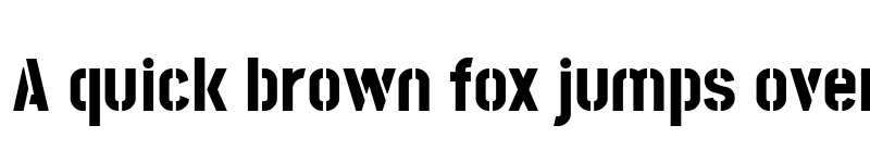 Preview of Post No Bills Colombo ExtraBold font