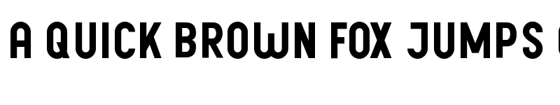 Preview of PostBus Regular font