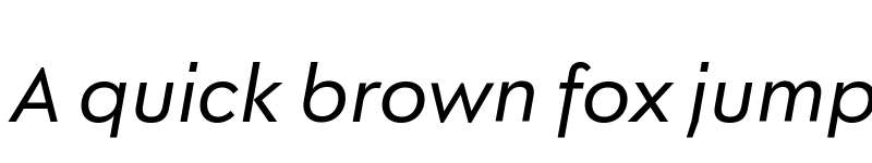 Preview of Postea var Italic font