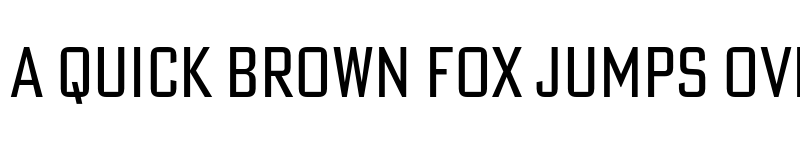 Preview of Poster Gothic Cond ATF Regular font