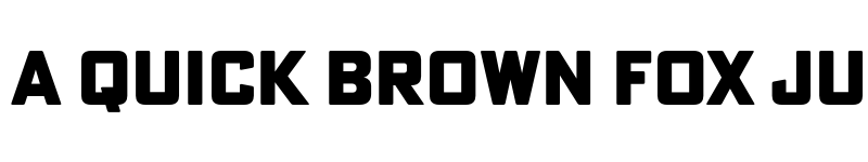 Preview of Poster Gothic Round ATF Heavy font