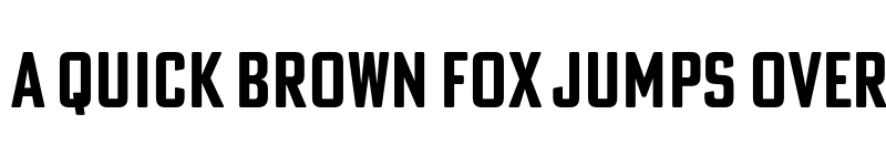 Preview of Poster Gothic Round ExCond ATF Bold font