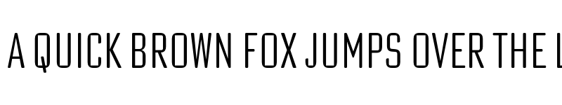 Preview of Poster Gothic Round ExCond ATF Light font