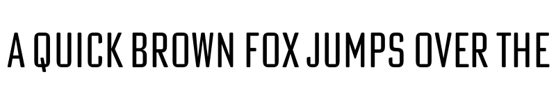 Preview of Poster Gothic Round ExCond ATF Regular font