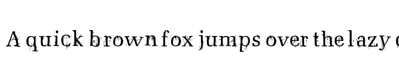 Preview of postnuclear Regular font