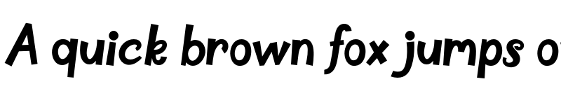 Preview of Postregular Regular font