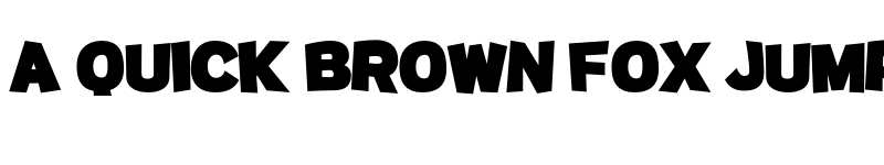 Preview of Potato sans Black font