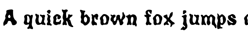 Preview of Poultrygeist Regular font