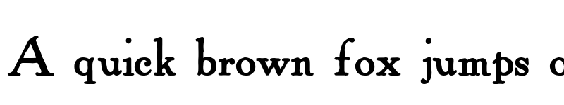 Preview of Powell Antique Bold font