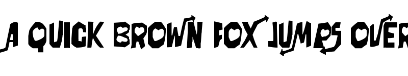 Preview of PowerPuff Z Regular font