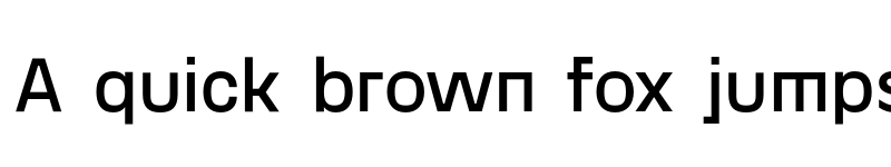 Preview of PP Gosha Sans Regular font