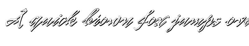 Preview of PR8 Shadow Cat Regular font