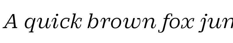 Preview of Practical Serif Italic font