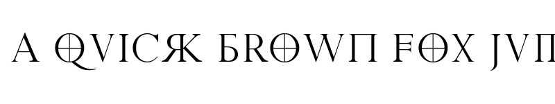 Preview of Praetoria Regular font