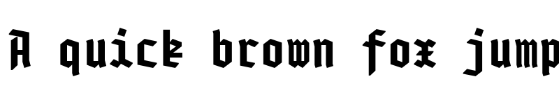 Preview of PragmataPro Fraktur Bold font