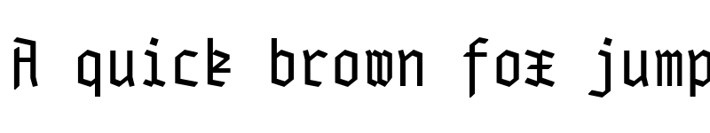 Preview of PragmataPro Fraktur Regular font