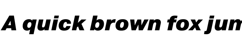 Preview of Pragmatica Black Oblique font