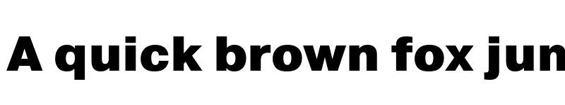 Preview of Pragmatica Black font