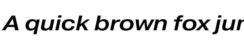 Preview of Pragmatica Extended Medium Oblique font