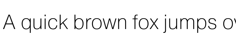 Preview of Pragmatica ExtraLight font