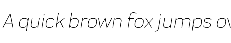 Preview of Praktika Light Italic font