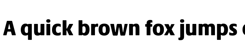 Preview of Praxis Next Black Condensed font