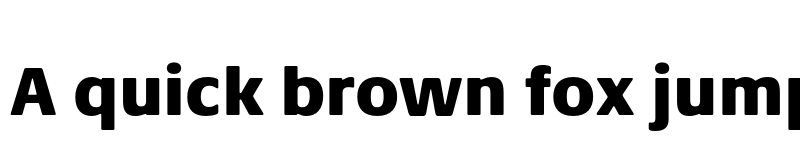 Preview of Praxis Next Black font