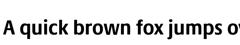 Preview of Praxis Next Bold Condensed font