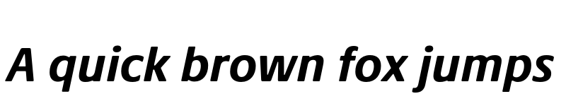 Preview of Praxis Next Bold Italic font