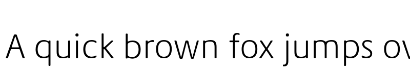 Preview of Praxis Next Light font