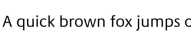 Preview of Praxis Next Regular font