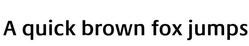 Preview of Praxis Next SemiBold font