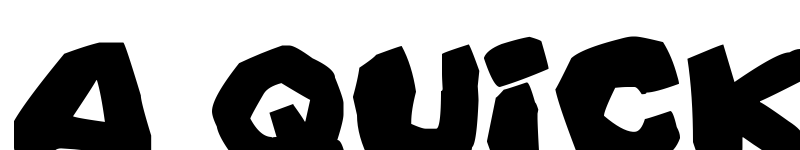 Preview of Prehistoric Caveman Regular font