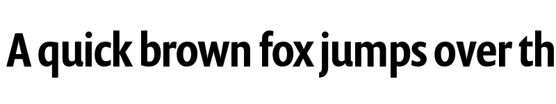 Preview of Prenton RP Cond Medium font