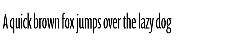 Preview of Prenton RP Ultra Cond Light font