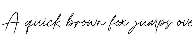 Preview of Present Anthem Regular font