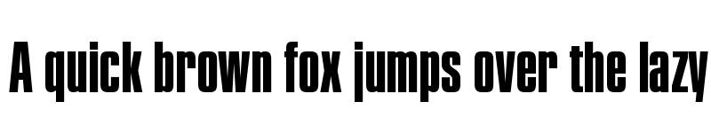 Preview of PressGothicW01-Regular Regular font