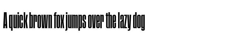 Preview of Pressio No. 25 Black X-Compressed font