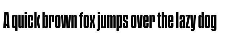 Preview of Pressio No. 35 Black Compressed font